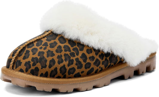 100% Genuine Australian Sheepskin Scuff Slippers for Women