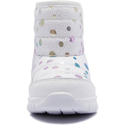 GUBARUN Boys Girls Toddler Snow Boots Waterproof Slip Resistant Outdoor Kids Winter Shoes