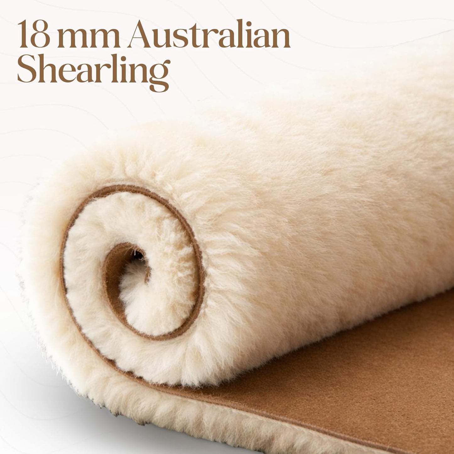 100% Genuine Australian Sheepskin Scuff Slippers for Women