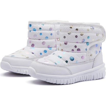 GUBARUN Boys Girls Toddler Snow Boots Waterproof Slip Resistant Outdoor Kids Winter Shoes