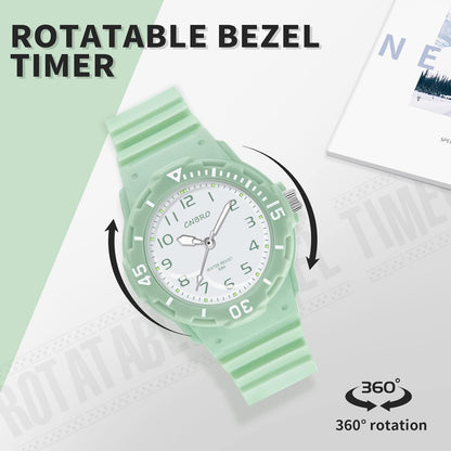 Women'S Sport Waterproof Nurse Minimalist Simple Analog Watch - Casual Ladies Watch in Rose Gold Pink