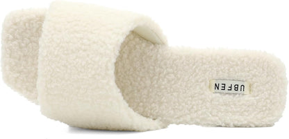 Women's and Men's Memory Foam Slippers with Plush Lining - Comfortable Slip-On House Shoes