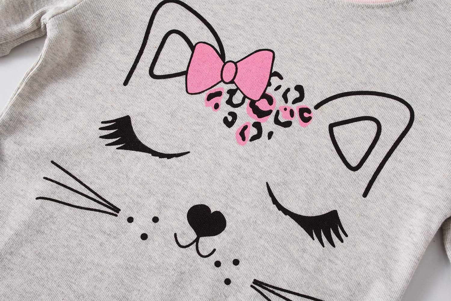 Little Girls Cotton Short Pajamas Summer Kids Clothes Toddler Toddler Pjs Sets