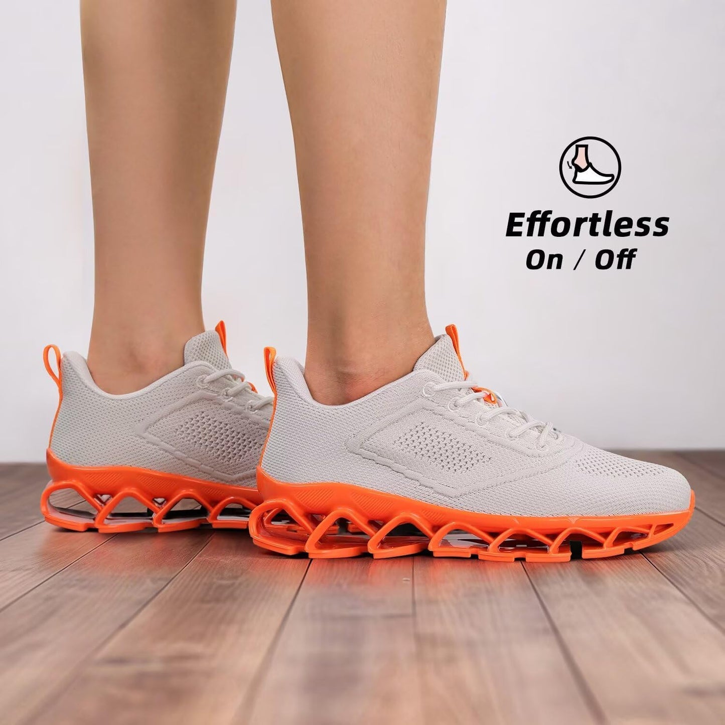Womens Walking Shoes Fashion Running Tennis Blade Sneakers Mesh Breathable Athletic Sport Gym