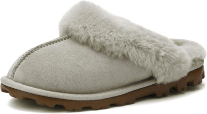 Women's 100% Authentic Australian Sheepskin Scuff Slippers