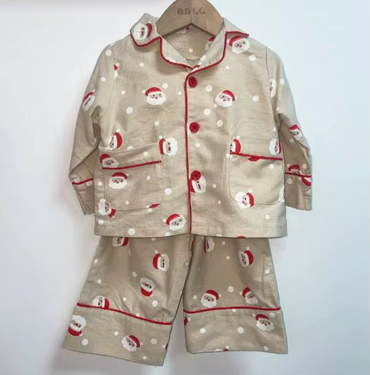 Cartoon Bear Kids Pajama Sets Children'S Clothing Cotton Pajama Set for Boys Girls Spring Autumn Home Clothing Two-Piece Set