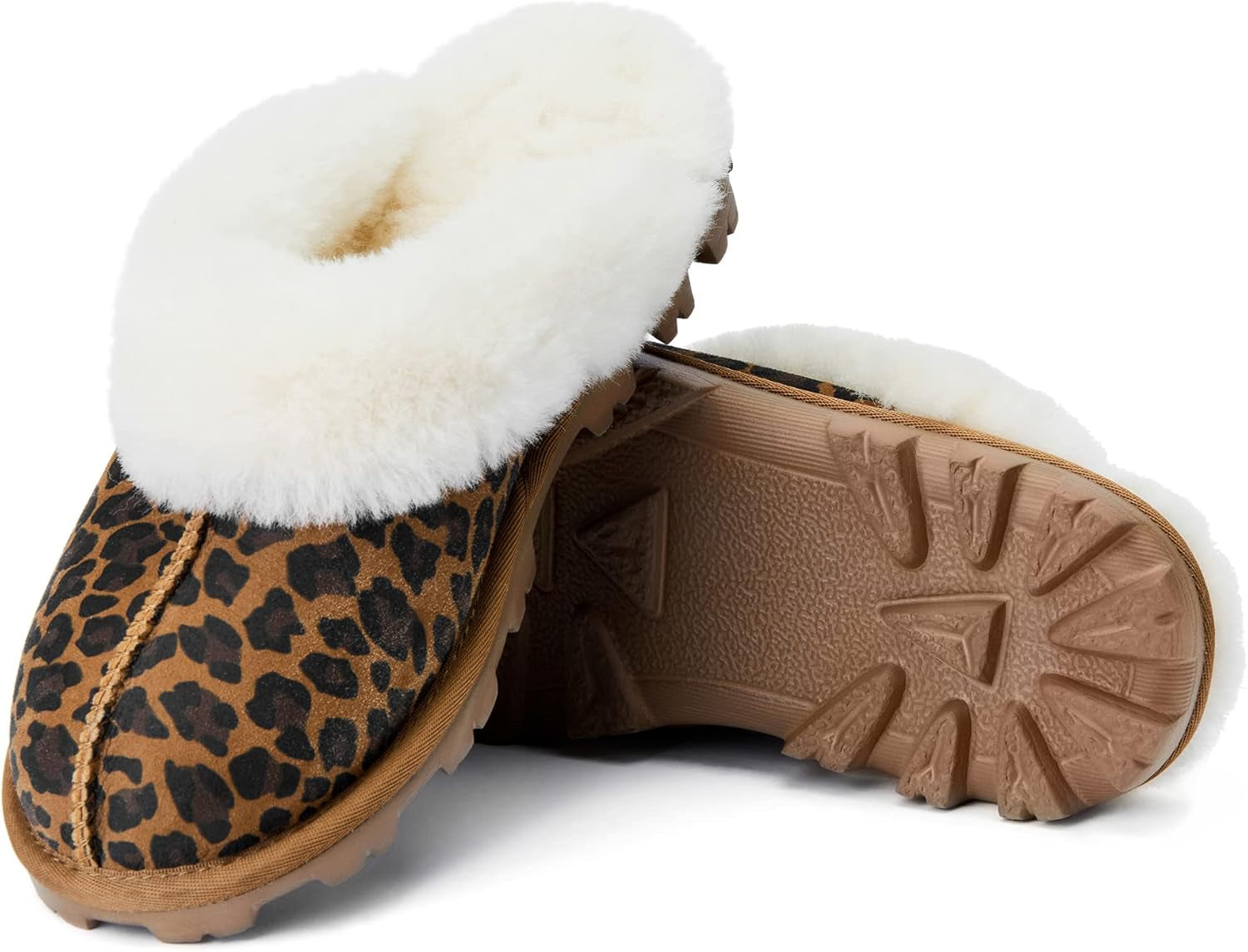 100% Genuine Australian Sheepskin Scuff Slippers for Women