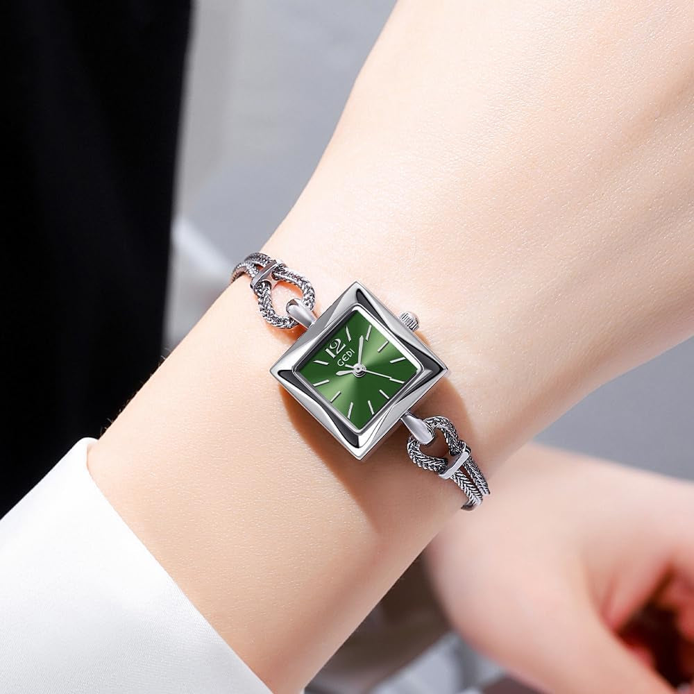 Women Bling Diamonds Rose Gold Watches Dress Analog Waterproof Quartz Watch for Female Mosaic with Glitter Diamonds Bracelet