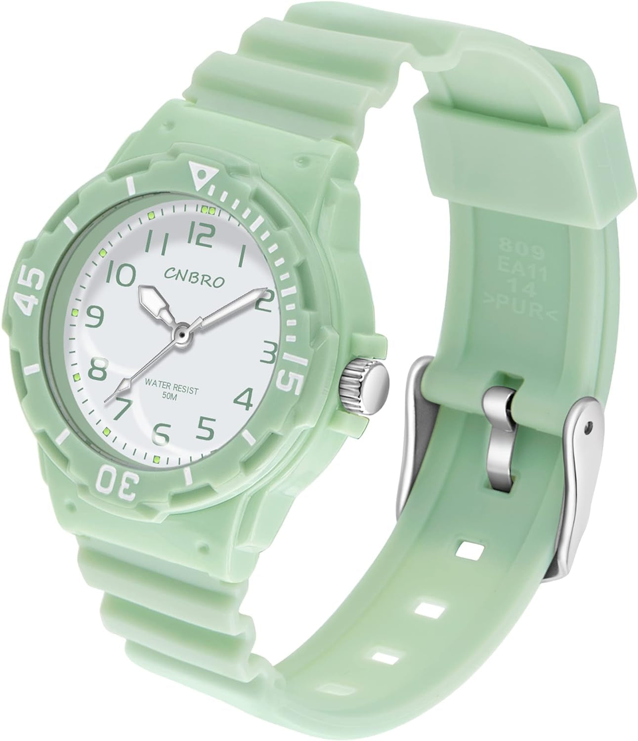 Women'S Sport Waterproof Nurse Minimalist Simple Analog Watch - Casual Ladies Watch in Rose Gold Pink