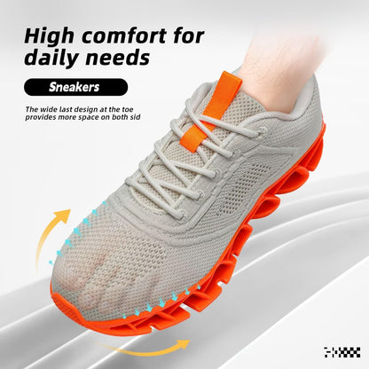 Womens Walking Shoes Fashion Running Tennis Blade Sneakers Mesh Breathable Athletic Sport Gym