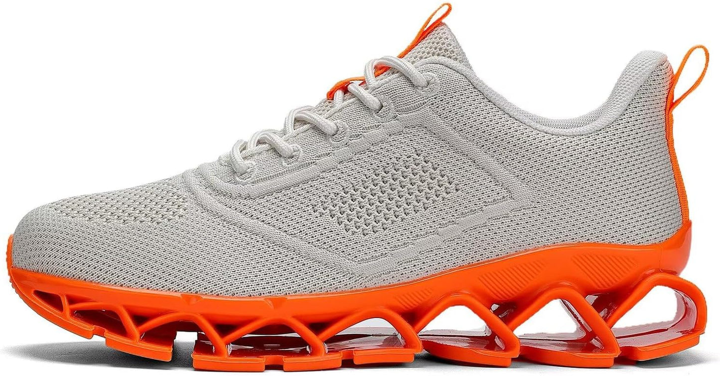 Womens Walking Shoes Fashion Running Tennis Blade Sneakers Mesh Breathable Athletic Sport Gym