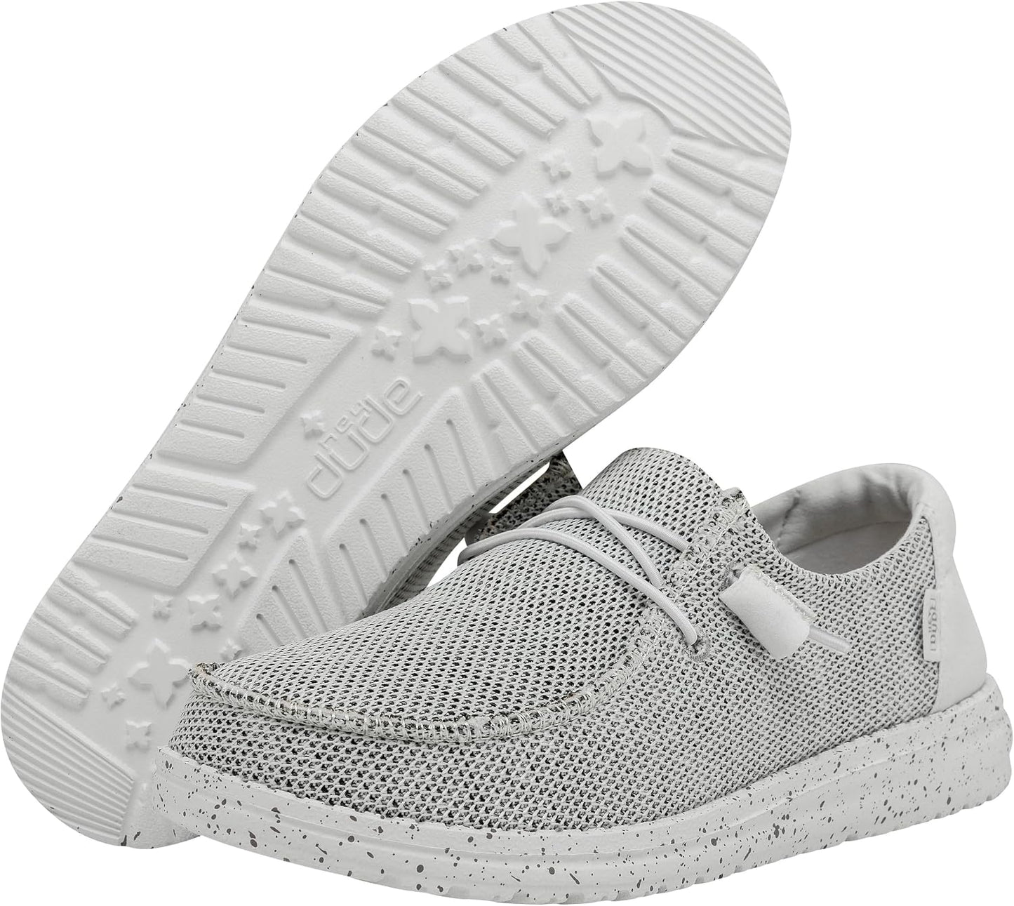 Women's Wendy Canvas Lace-Up Loafers - Comfortable and Lightweight Footwear