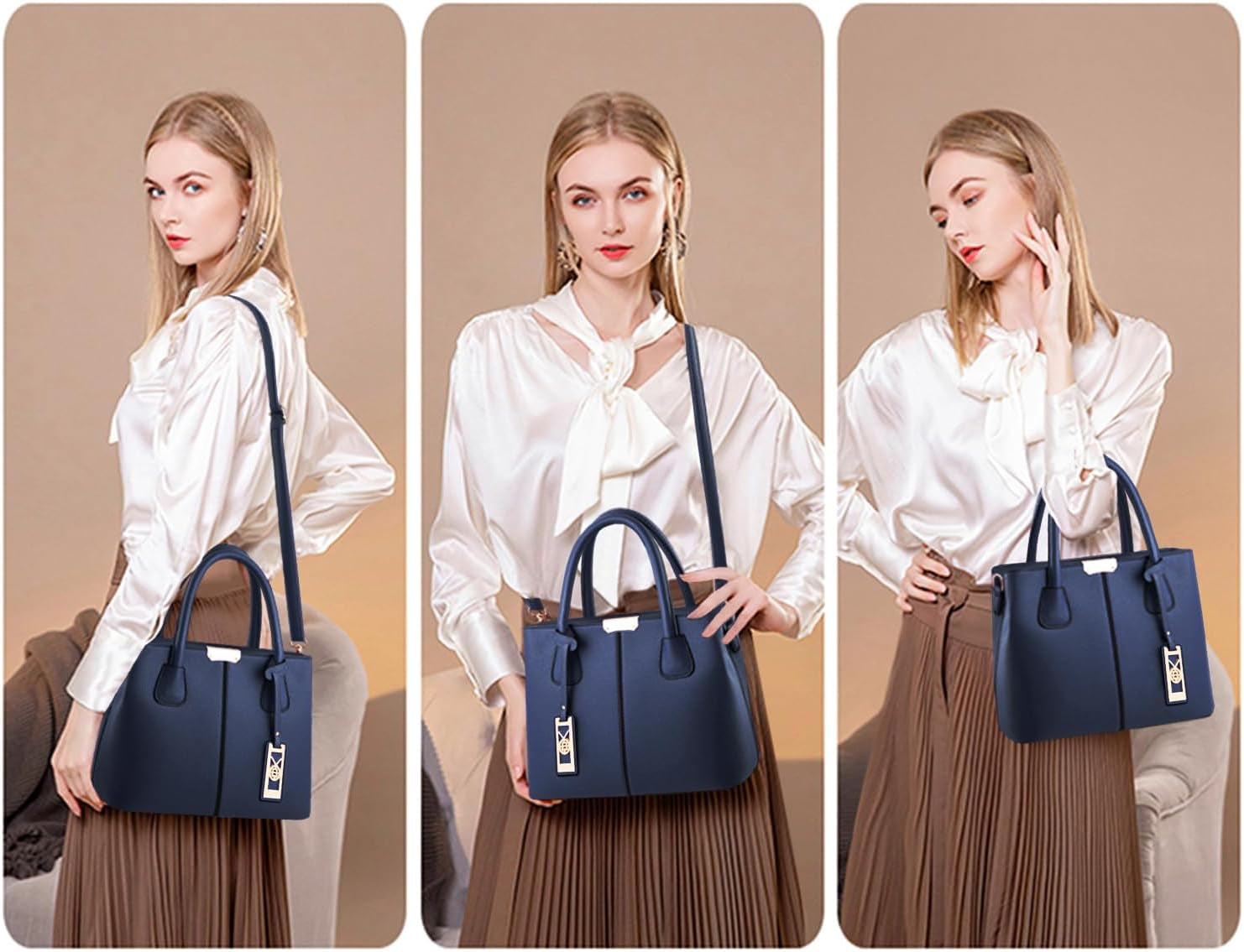Purses and Handbags for Women Leather Crossbody Bags Women'S Tote Shoulder Bag