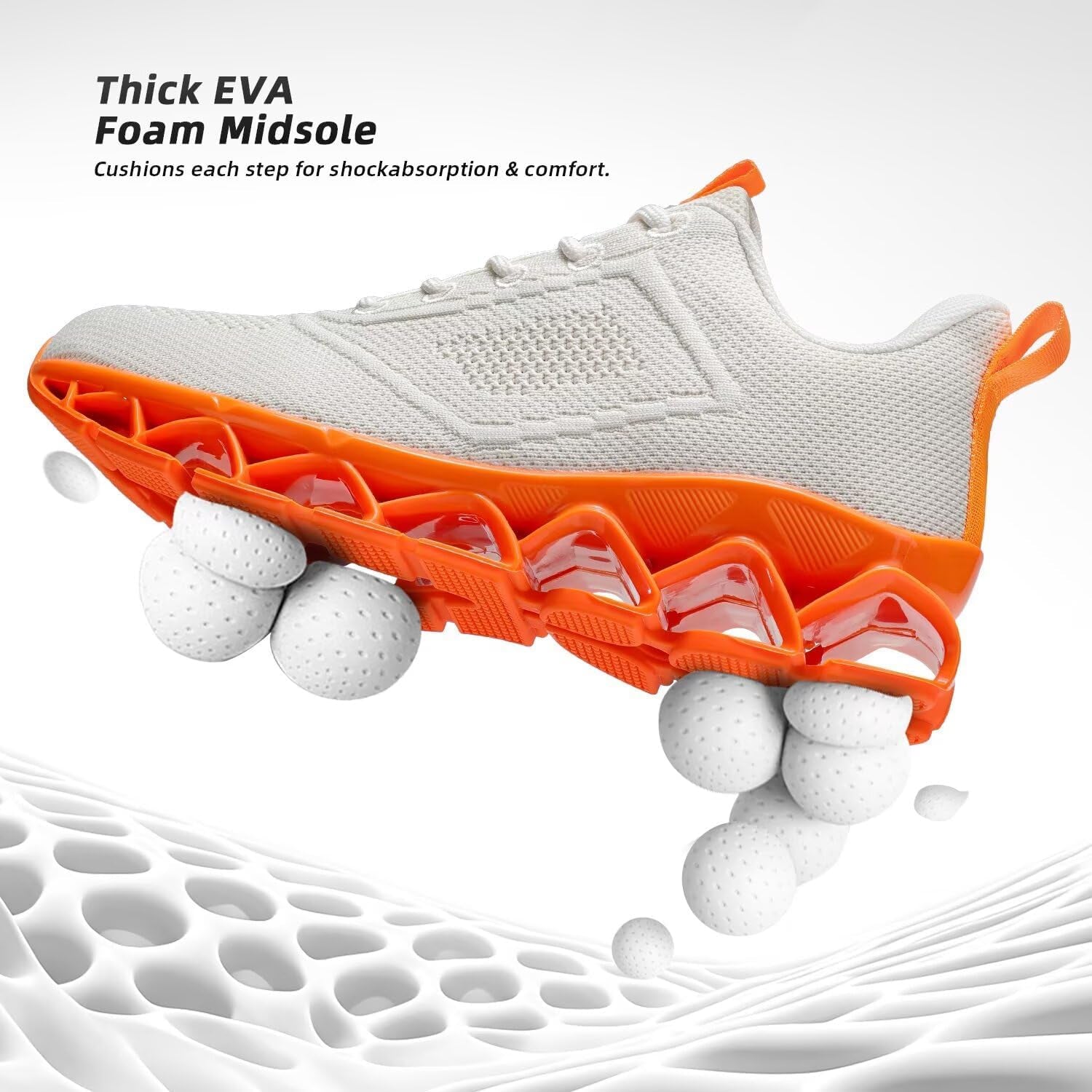 Womens Walking Shoes Fashion Running Tennis Blade Sneakers Mesh Breathable Athletic Sport Gym