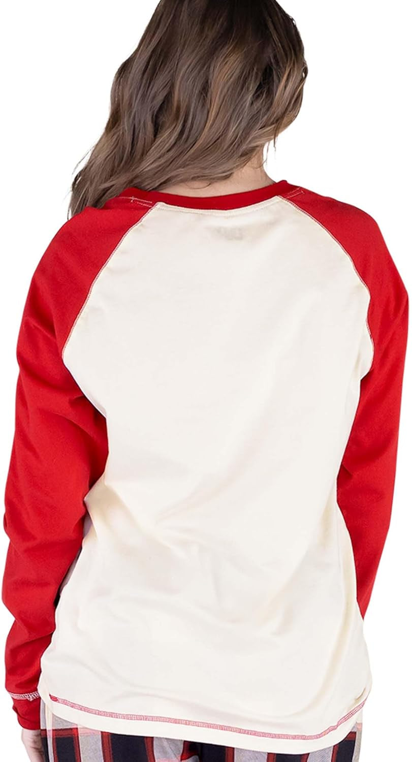 Pajamas for Women, Cute PJ Pants and Long Sleeve Top Separates