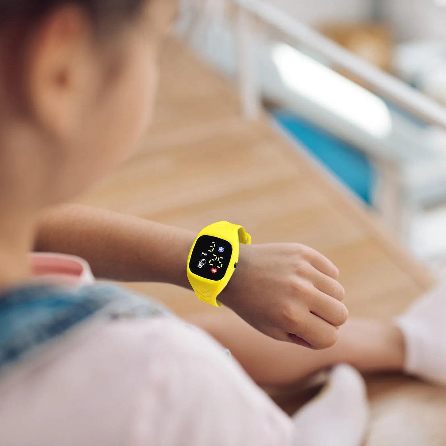 Electronic Watch Waterproof Sport Watch Silicone Bracelet Watch Led Touchscreen Digital Watch Child Wrist Watch Birthday Gift